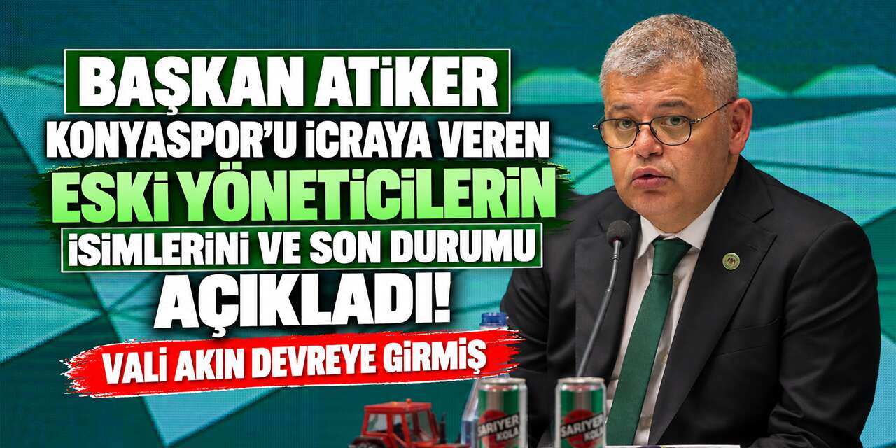 Konyaspor’u icraya veren eski yöneticilerde son durum belli oldu
