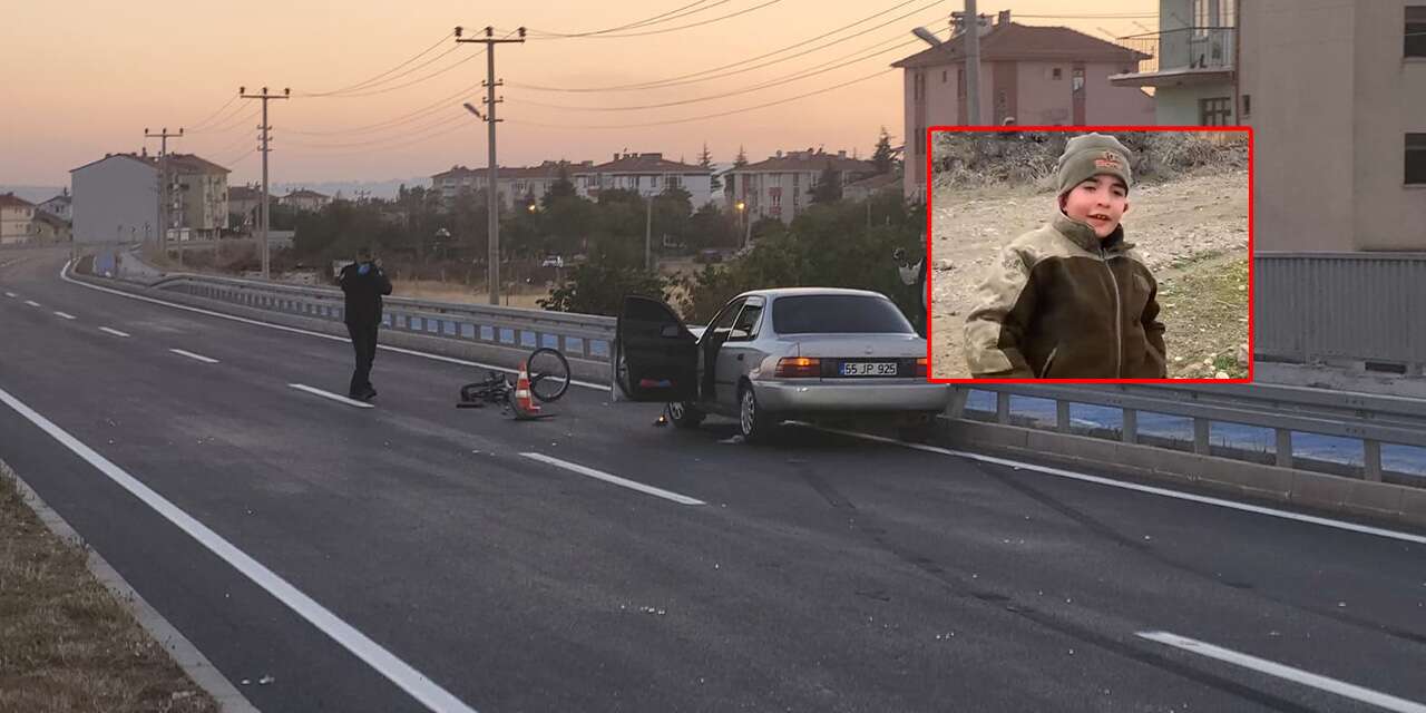 Otomobilin çarptığı 10 yaşındaki Muhammed Emin Kutaş hayatını kaybetti