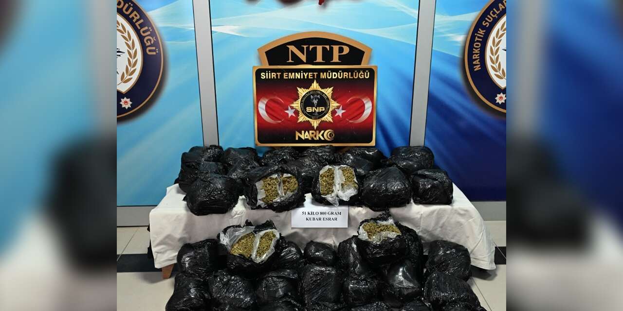 Nefes kesen takip! Otomobilde 51 kilo 800 gram esrar ele geçirildi