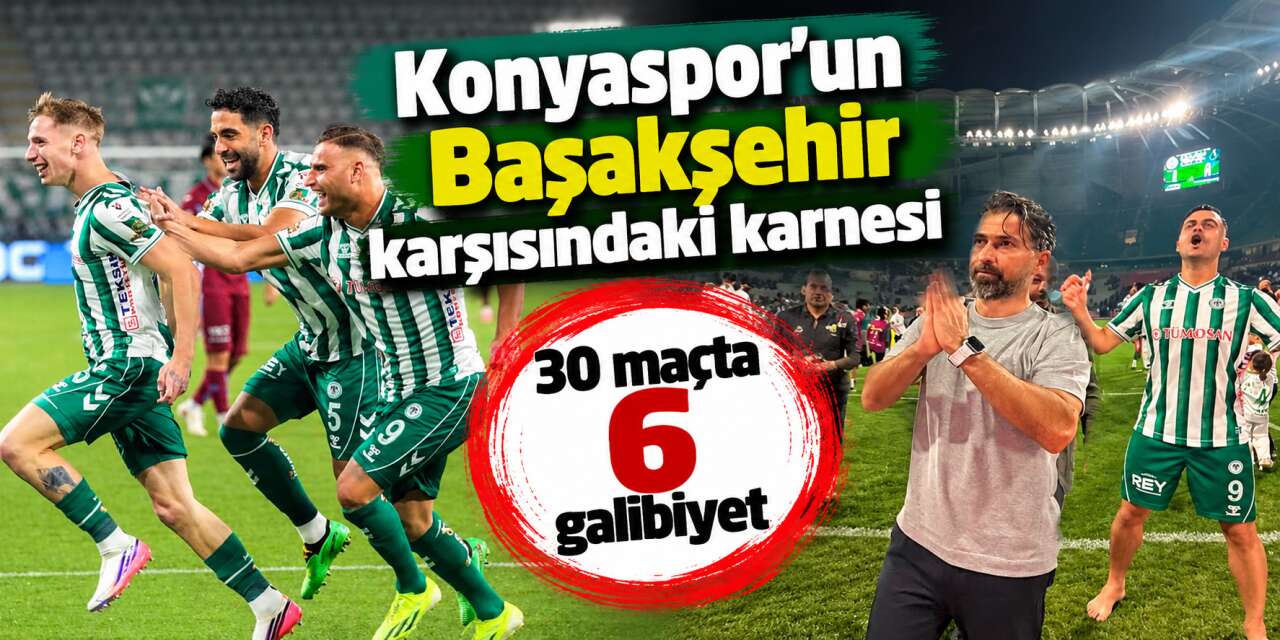 Konyaspor, Başakşehir karşısında kötü istatistiği değiştirmek istiyor