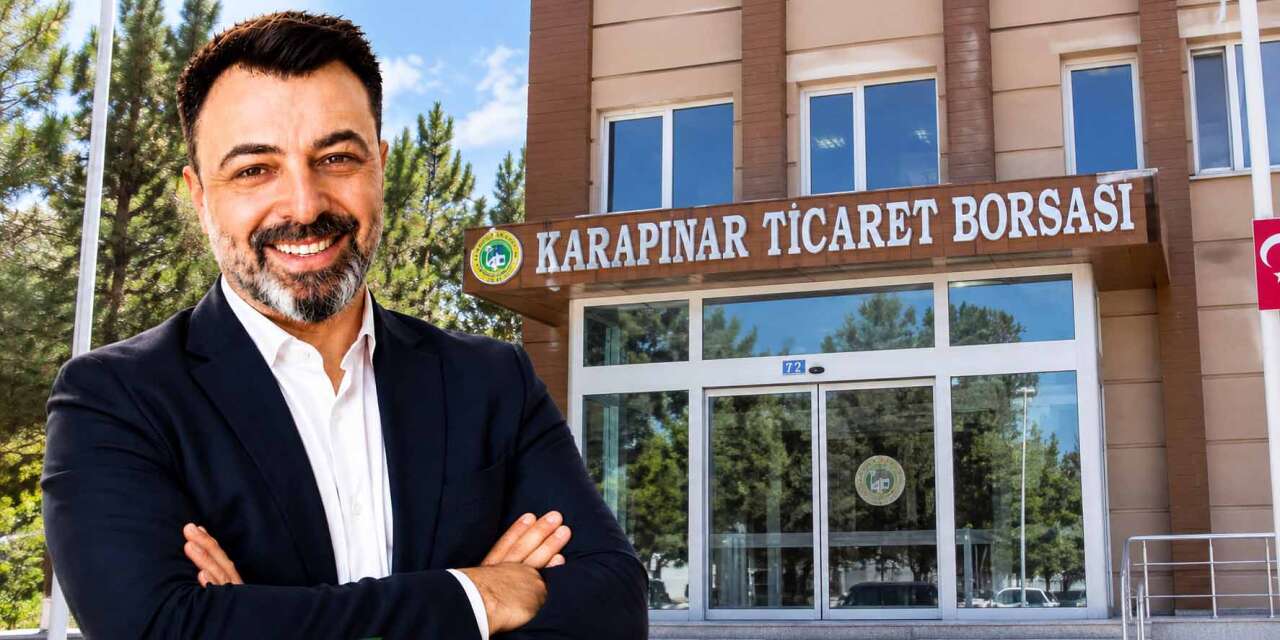 Karapınar Ticaret Borsasının yeni başkanı Hamit Zengin oldu