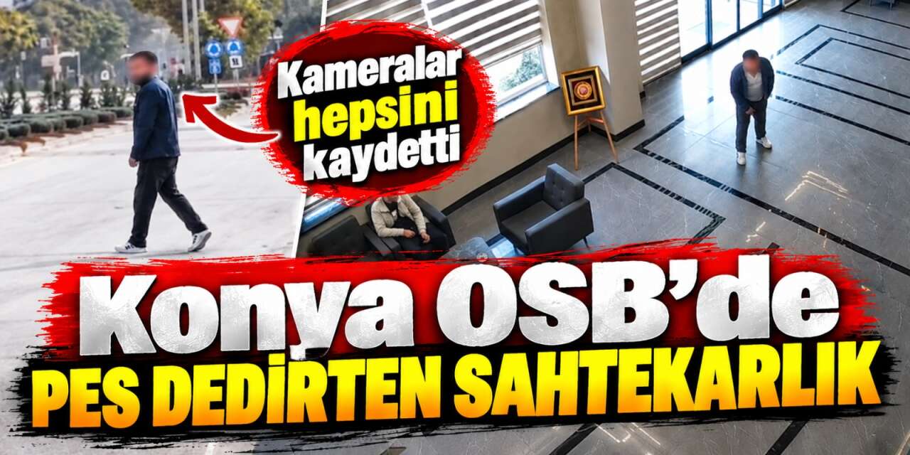 Yer Konya! İçeride topallayarak para topladı, dışarıda koşar adım yürüdü