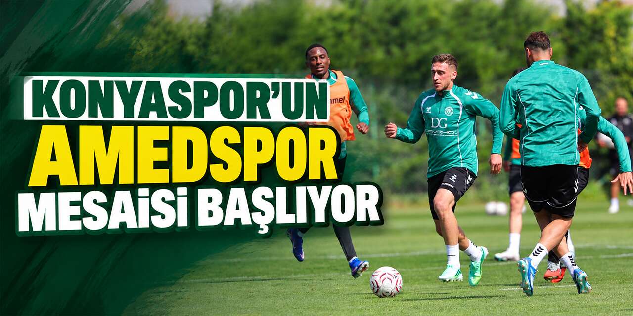 Konyaspor’da izin sona erdi, gözler Amedspor maçına çevrildi