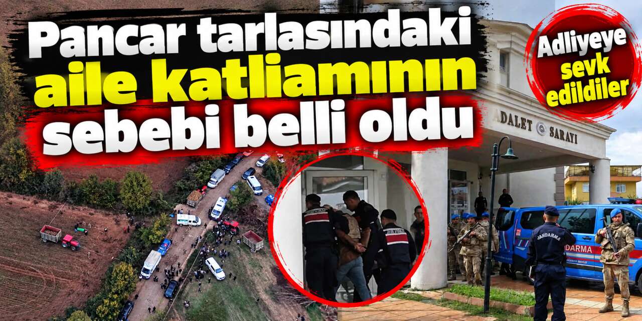 Köyde aynı aileden 4 kişiyi öldürmüştü! Olayın sebebi belli oldu
