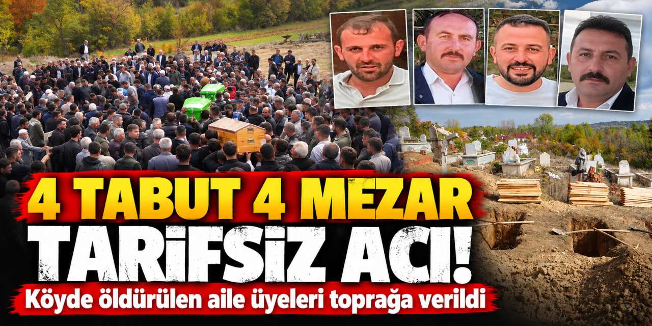 Pancar tarlasında katledilen 4 kişiye veda! Yürek yakan detaylar çıktı