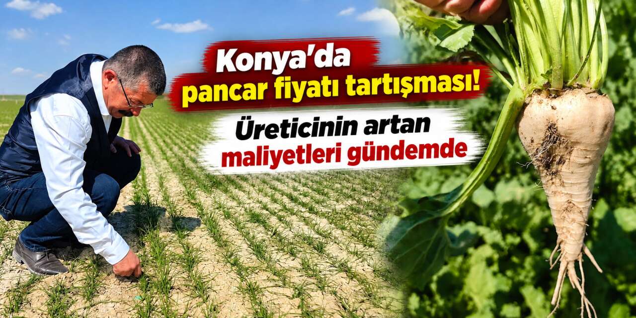 Şeker pancarındaki yeni fiyata Konya’dan ilk değerlendirme geldi