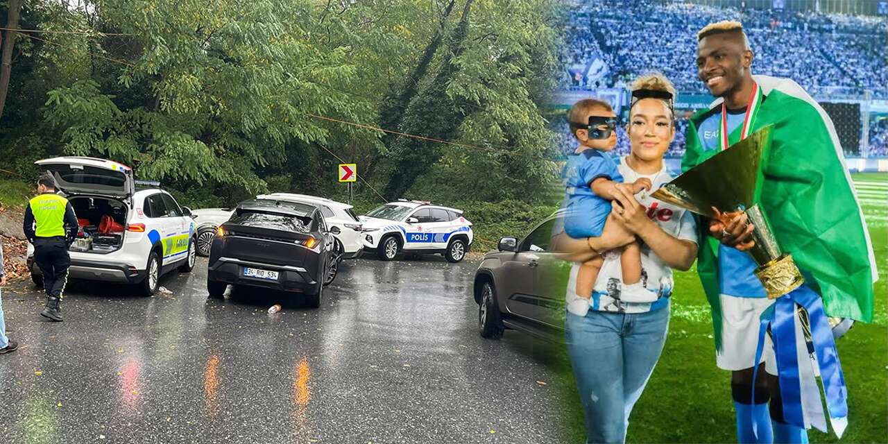 Victor Osimhen'in hamile sevgilisi trafik kazası geçirdi