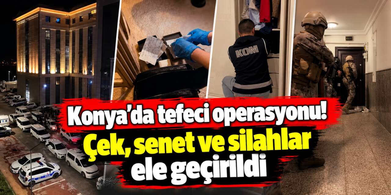 Tefecilik şüphelilerine 39 adreste eş zamanlı baskın yapıldı