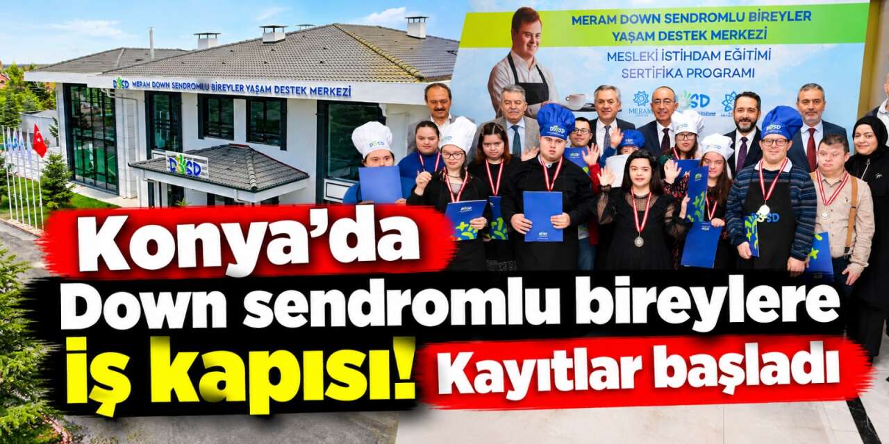 DOSD Meram’da iş fırsatı! Konya’da Mesleki İstihdam Kursları kayıtları başladı