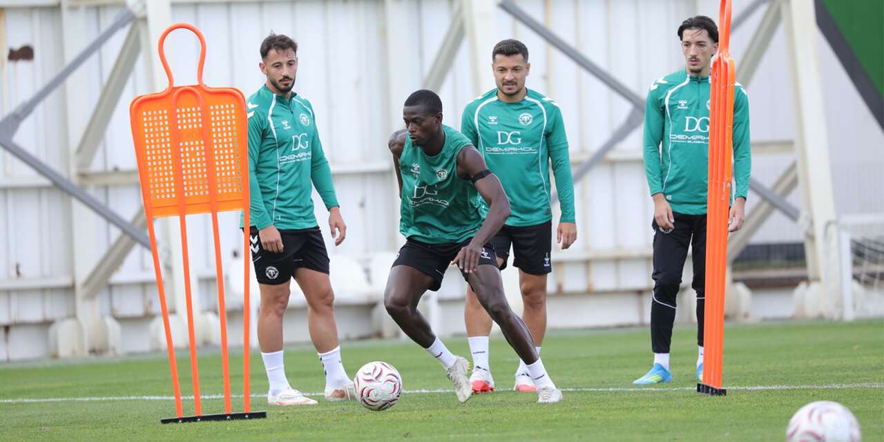 Konyaspor, Amedspor maçının hazırlıklarında sona yaklaştı
