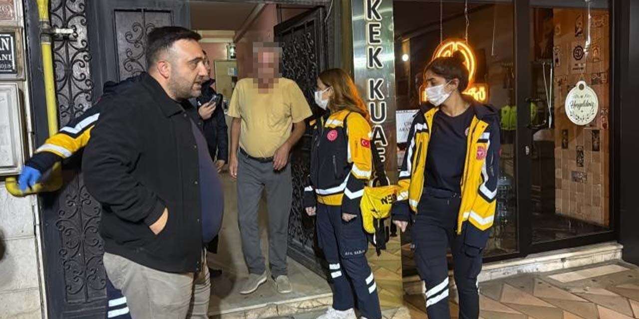 Makarna yaparken yangın çıktı! Kurtaran polislere sorduğu soru şaşırttı