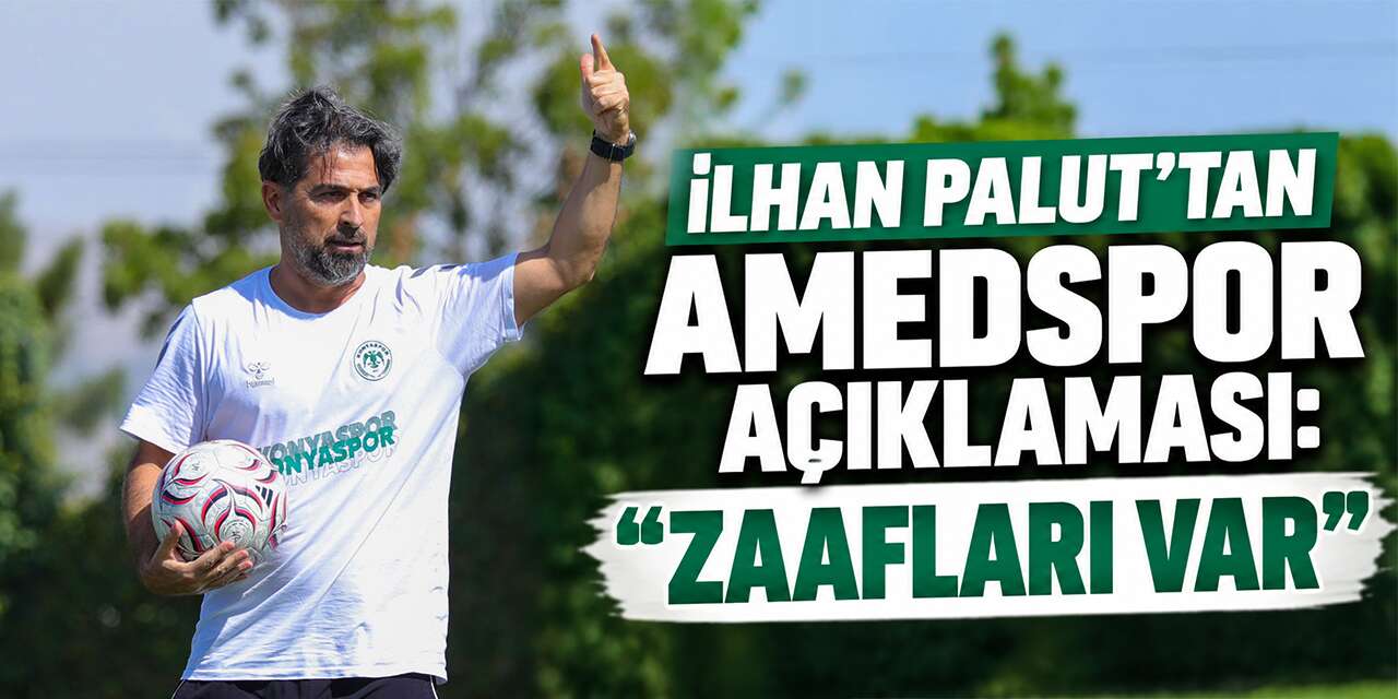 Konyaspor’u zorlu sınav bekliyor! İlhan Palut, Amedspor hakkında konuştu
