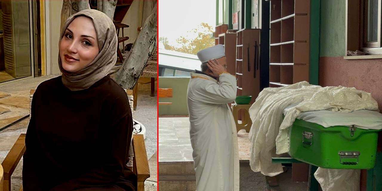 Doğum gününde hayatını kaybetti! Tabutuna serilen gelinlik yürekleri yaktı
