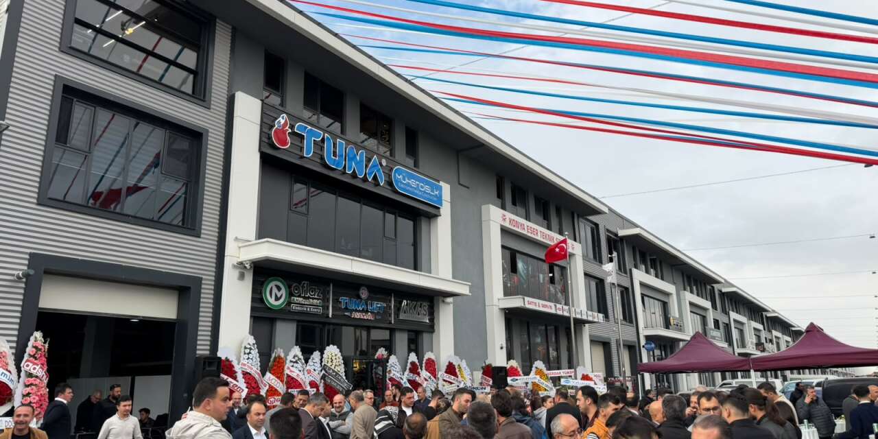 Konya’da Tuna Group’un yeni merkezi açıldı! Hedef büyük