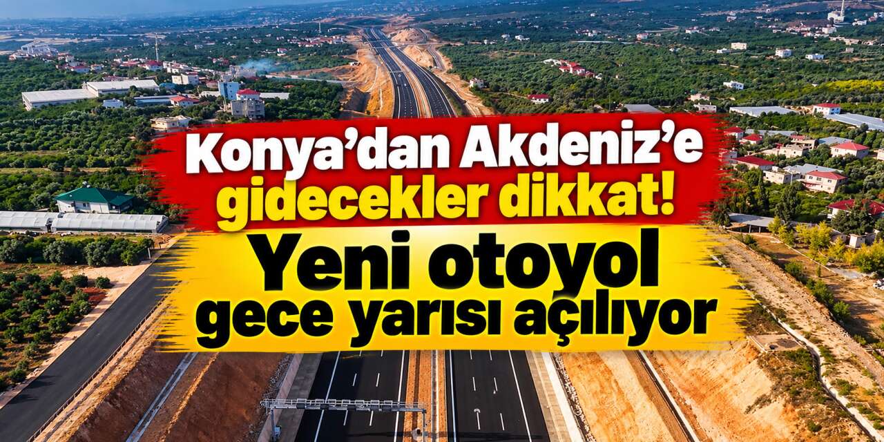 Bakan Uraloğlu Duyurdu: Mersin’de Ulaşımda Yeni Dönem: 2,5 Saatlik Yolculuk 18 Dakikaya İnecek