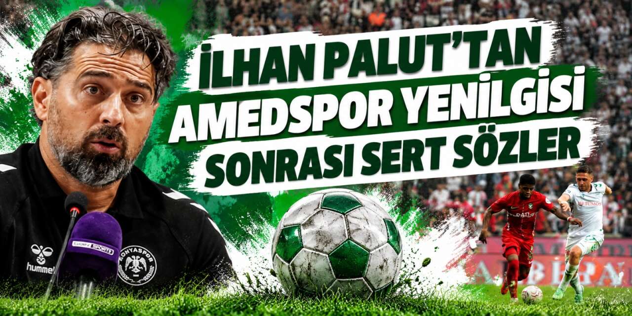 Konyaspor'da İlhan Palut Amedspor mağlubiyetinin nedenini açıkladı
