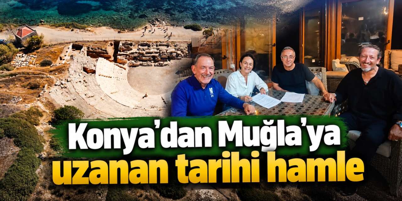 Kleopatra'dan Keyman’a! 1500 yıllık tarihe Konya ekibi dokundu