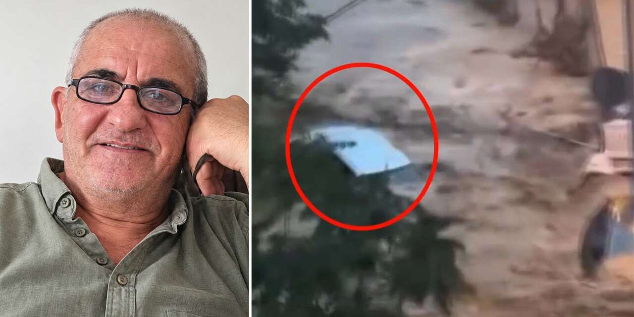 Selde kaybolan Ahmet Derin’in aracının sürüklendiği anlar ortaya çıktı