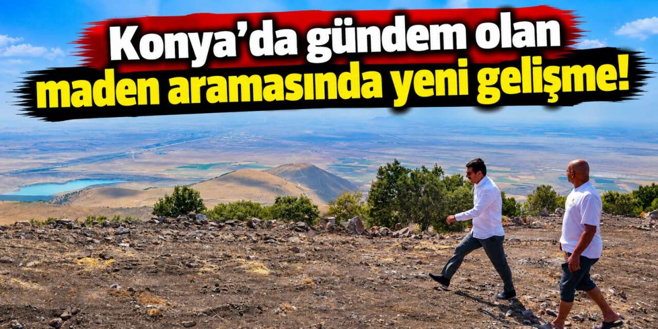 Konya’da merakla beklenen açıklama geldi! Karacadağ’daki faaliyetler sona erdi