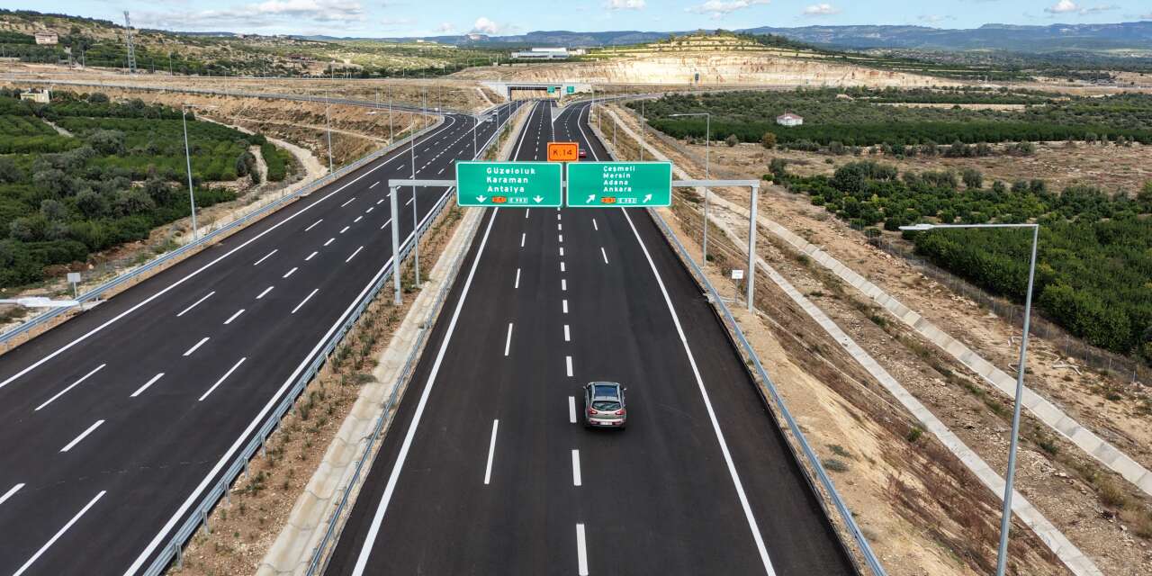 Konya-Mersin güzergahında trafiği rahatlatacak otoyol açıldı