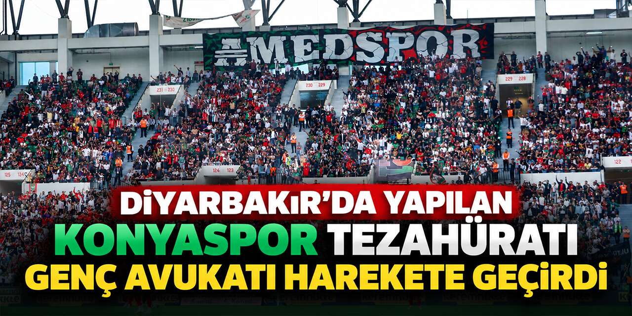 Amedspor taraftarlarının Konyaspor tezahüratı yargıya taşındı