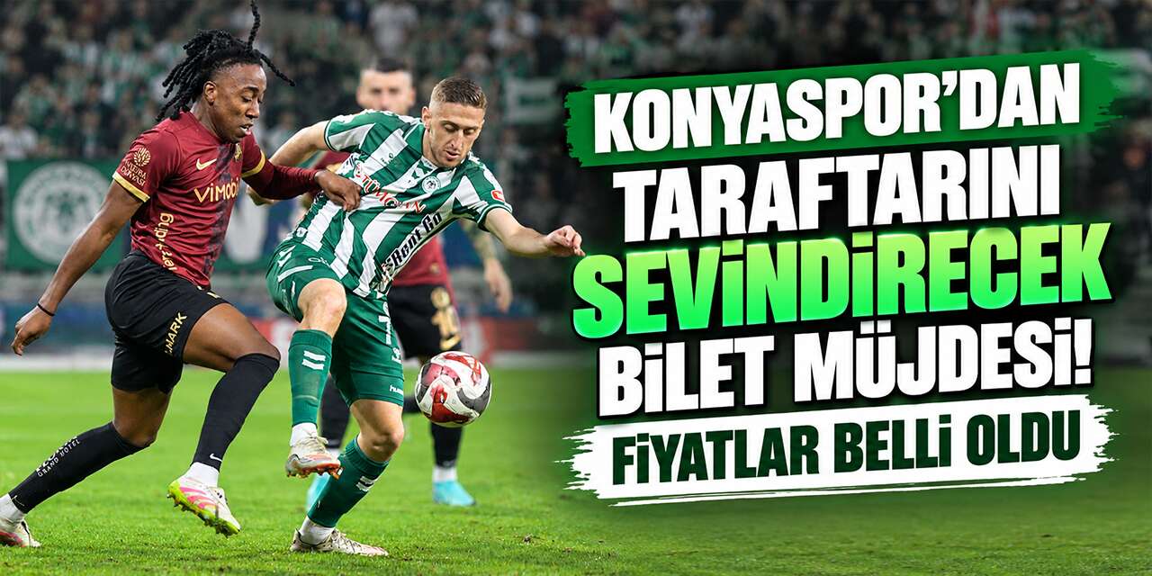 Konyaspor yönetiminden taraftara jest! Bilet fiyatları açıklandı