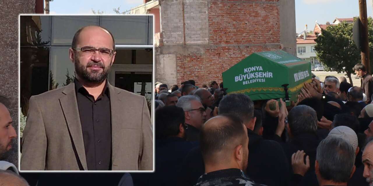 Konya’da müezzin Faruk İç hayatını kaybetti! Son görev 20 yaşındaki hafız oğluna düştü