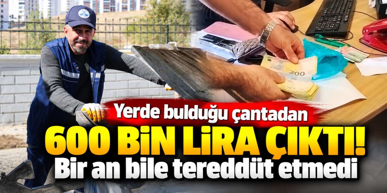 Temizlik işçisinden insanlık dersi! Servet dolu çanta buldu, bekleneni yaptı
