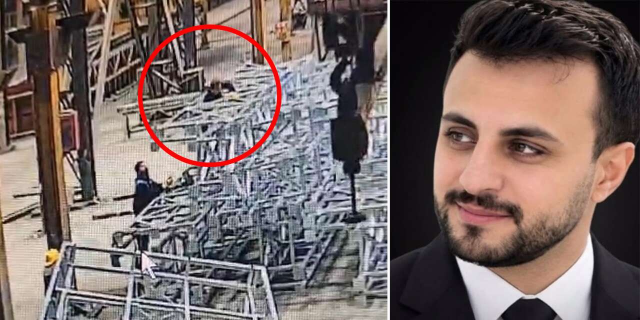 Halat bağlarken canından oldu! 24 yaşındaki işçi çelik platform altında kaldı