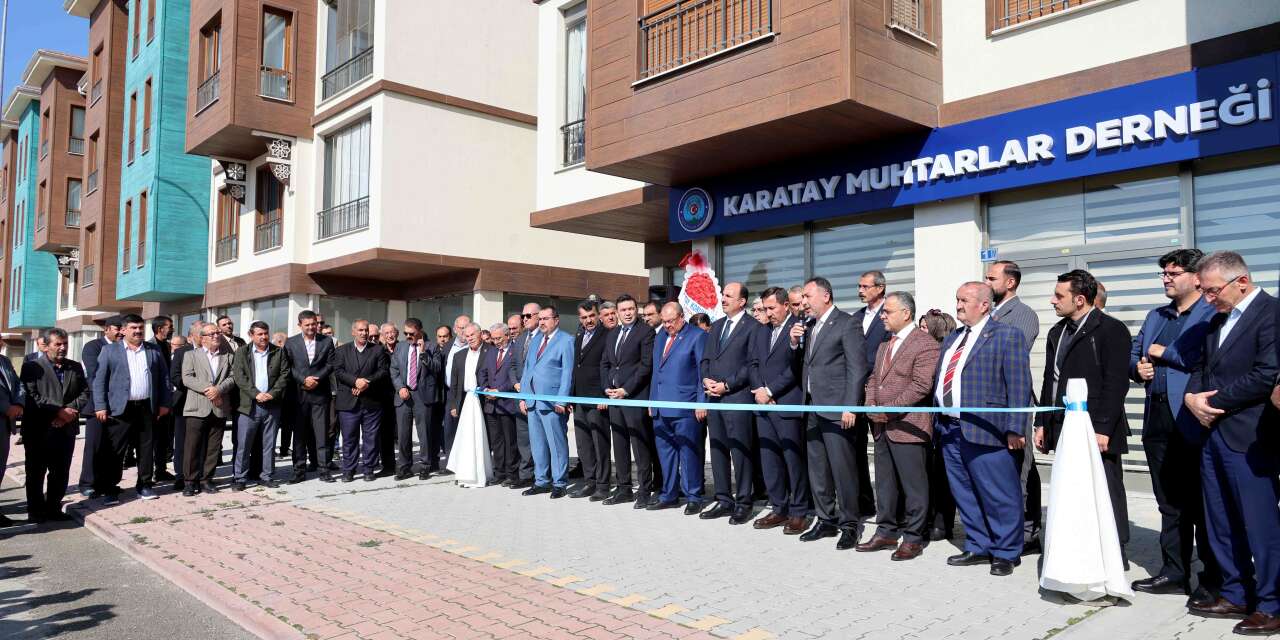 Konya’da muhtarların yeni adresi açıldı! 63 mahalle tek çatı altında olacak