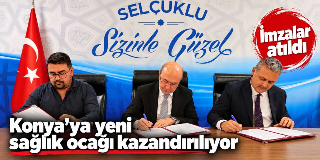 Selçuklu’da yeni sağlık yatırımı! 5 hekim görev yapacak