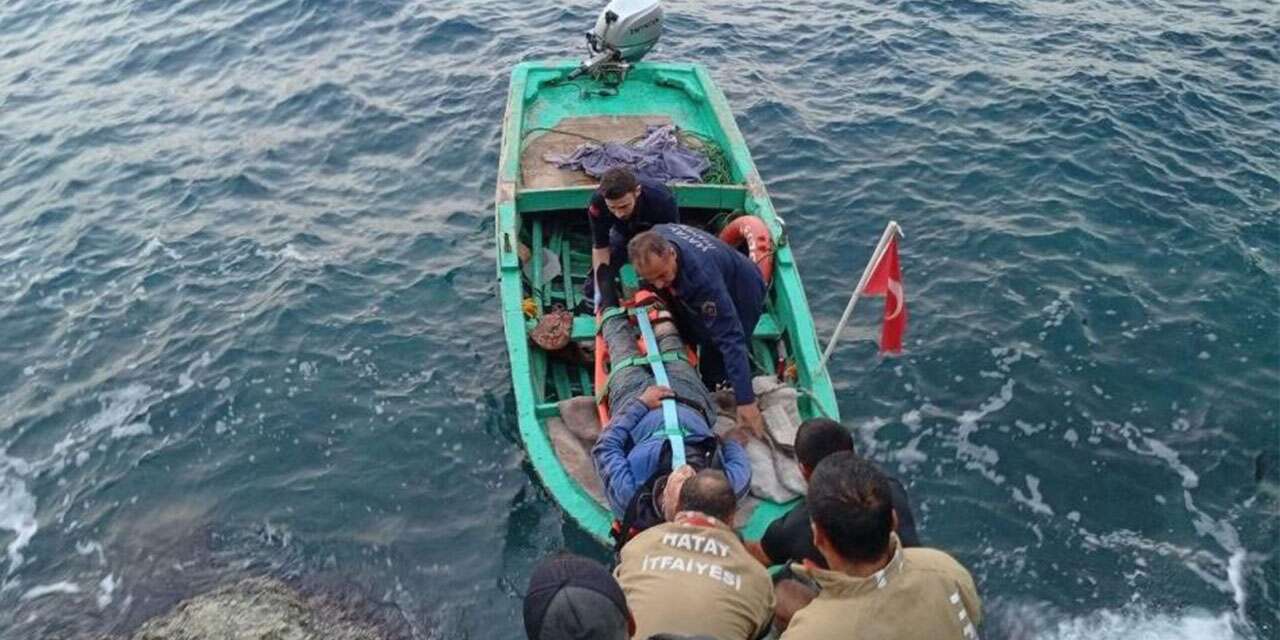 Balık tutmaya giderken kabusu yaşadı! Vücudunda kırıklar var