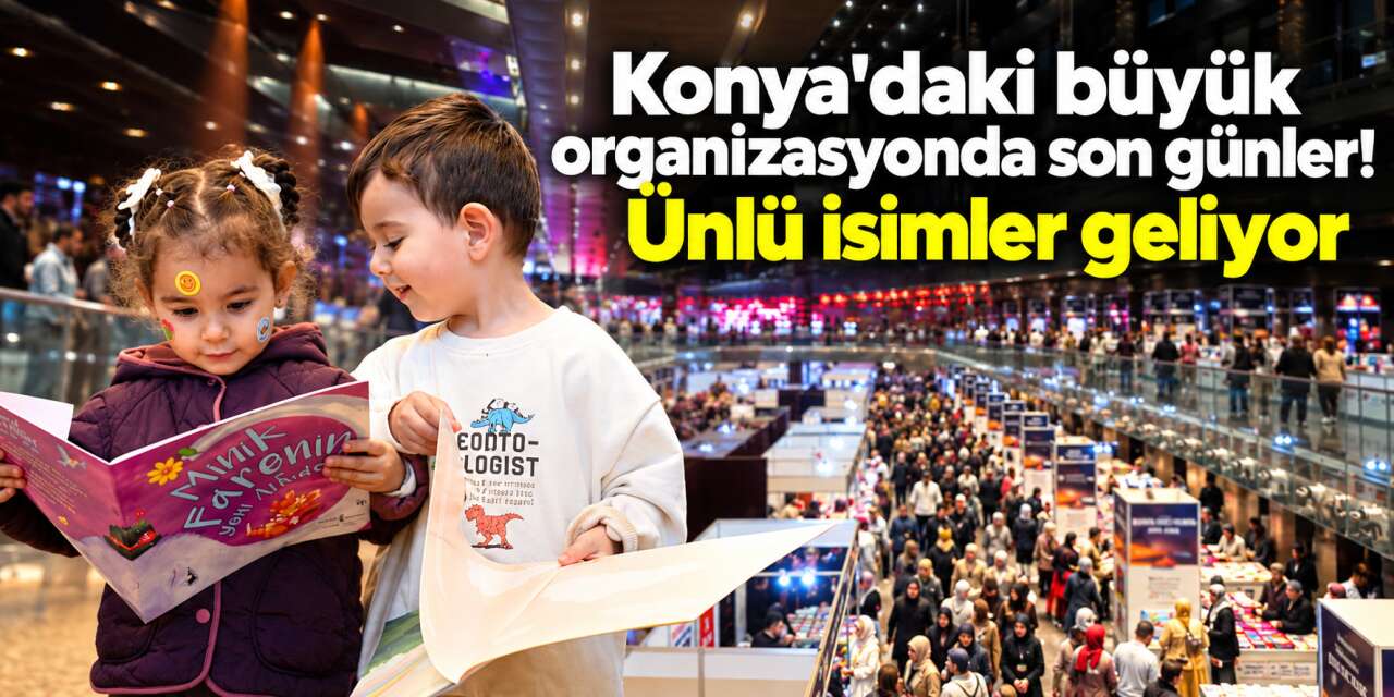 Konya Kitap Günleri'nde son 3 gün! Başkan Altay'dan yeni çağrı geldi