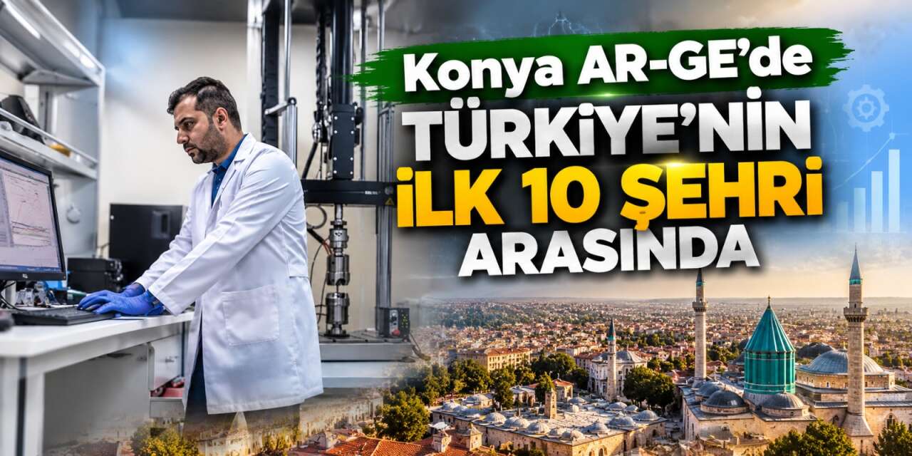 Türkiye’nin AR-GE haritasında Konya’nın yeri belli oldu