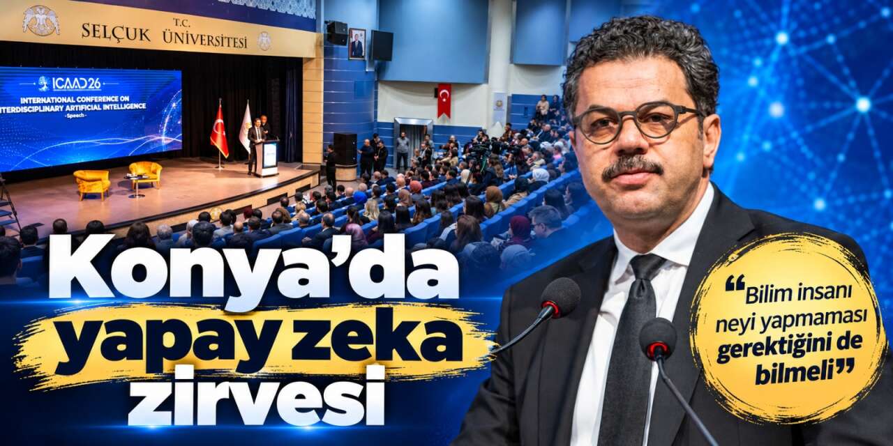 Selçuk Üniversitesinde yapay zekânın sınırları tartışılıyor