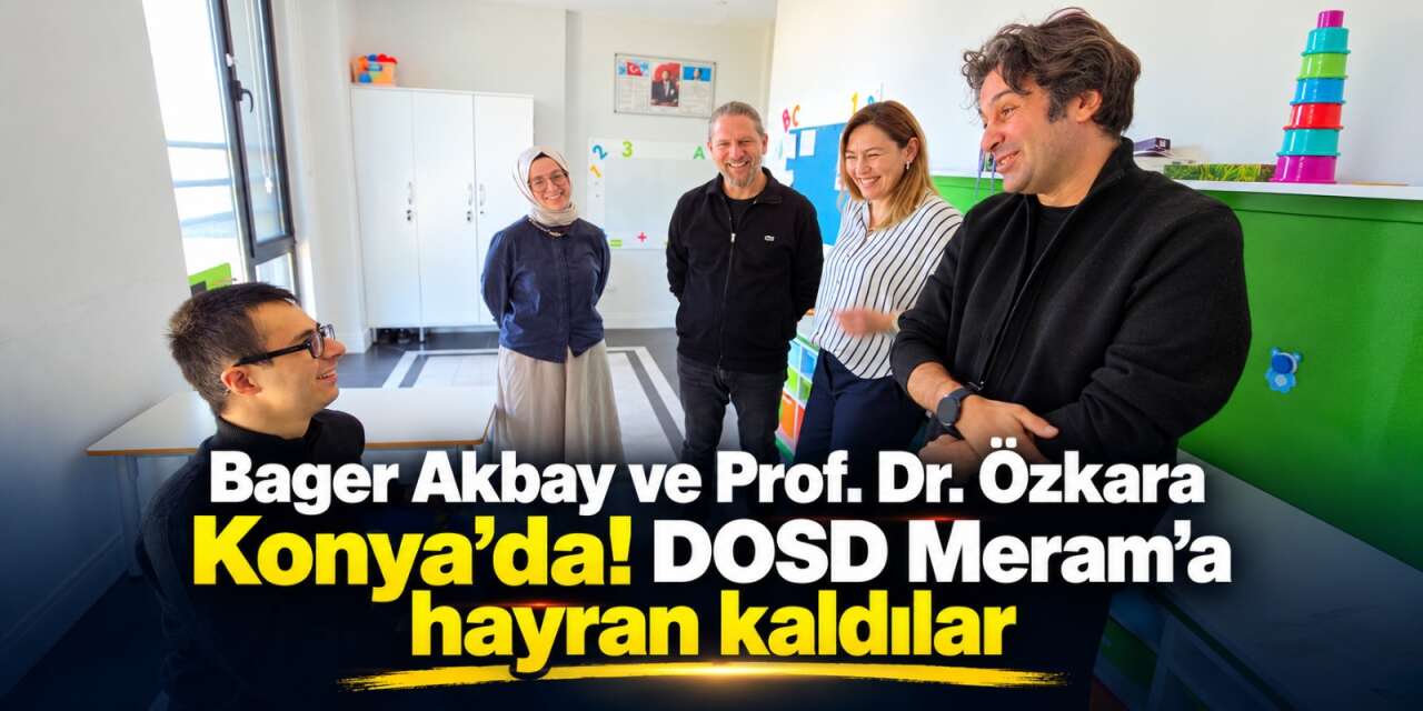 Türkiye'ye örnek! Konya’daki merkez iki ünlü ismi hayran bıraktı