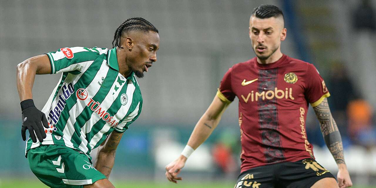 Konyaspor evinde Gençlerbirliği’ne karşı ezici üstünlüğe sahip