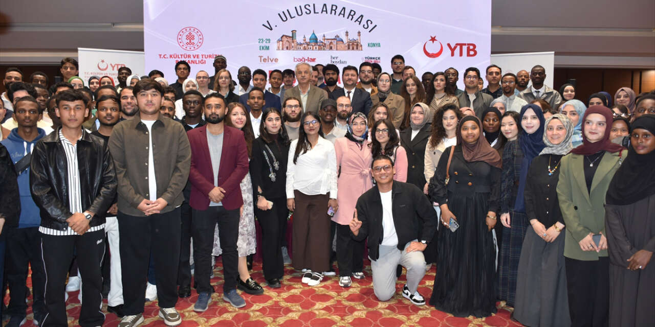 43 ülkeden 97 genç yazar Konya’da buluştu