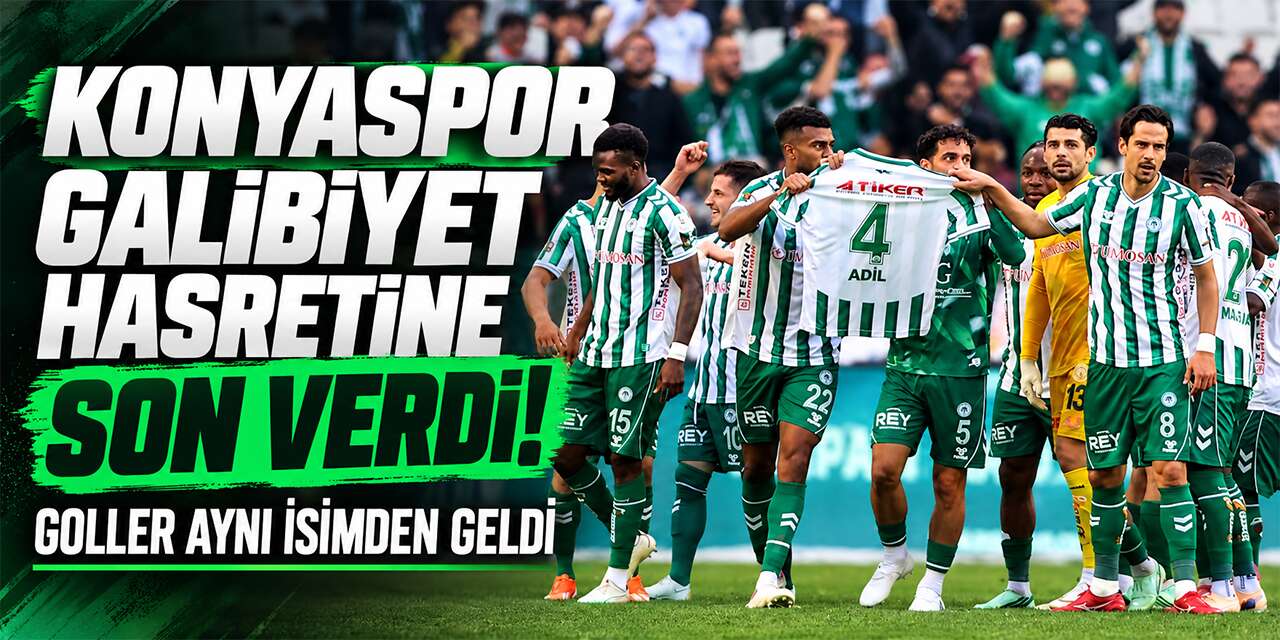 Konyaspor evinde Gençlerbirliği’ni devirdi! Galibiyet hasreti sona erdi