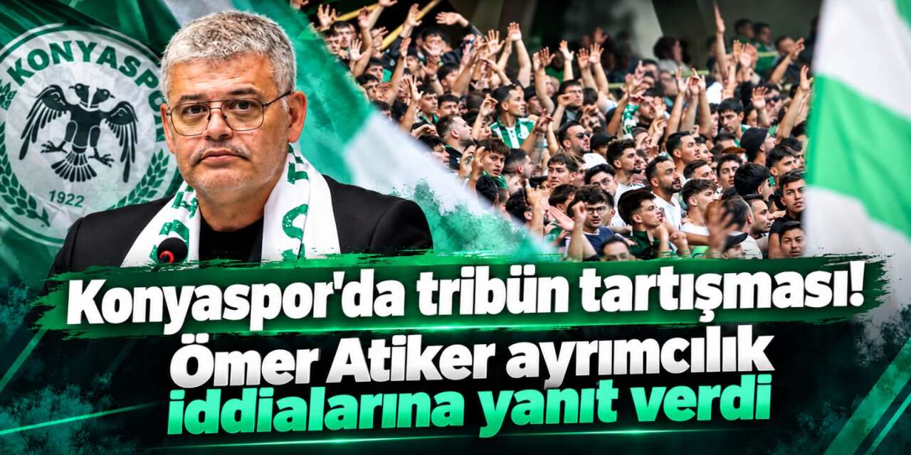 Konyaspor’da galibiyet sonrası tansiyon yükseldi! Başkan Atiker sessizliğini bozdu