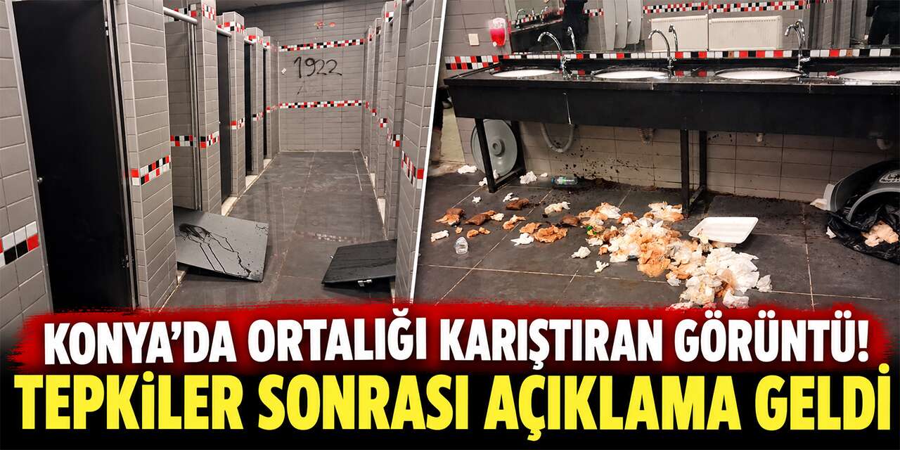 Gençlerbirliği taraftarı, Konyaspor’un stadyumunu bu hale getirdi