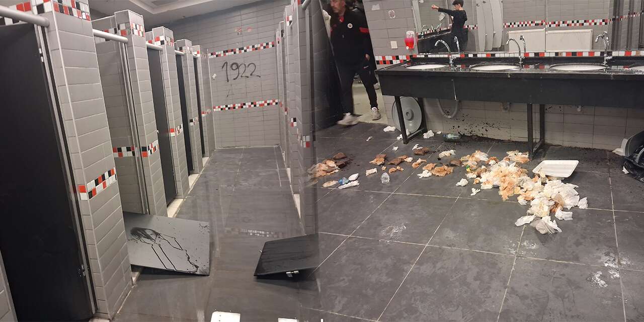 Gençlerbirliği taraftarı, Konyaspor’un stadyumunu bu hale getirdi