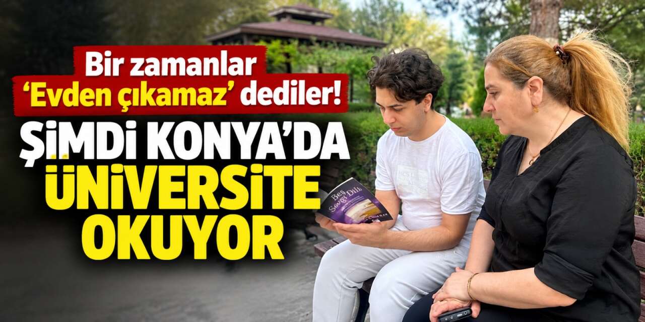 Konya’da 2 yaşında okuma yazma öğrendi! Şimdi hayatlara dokunuyor