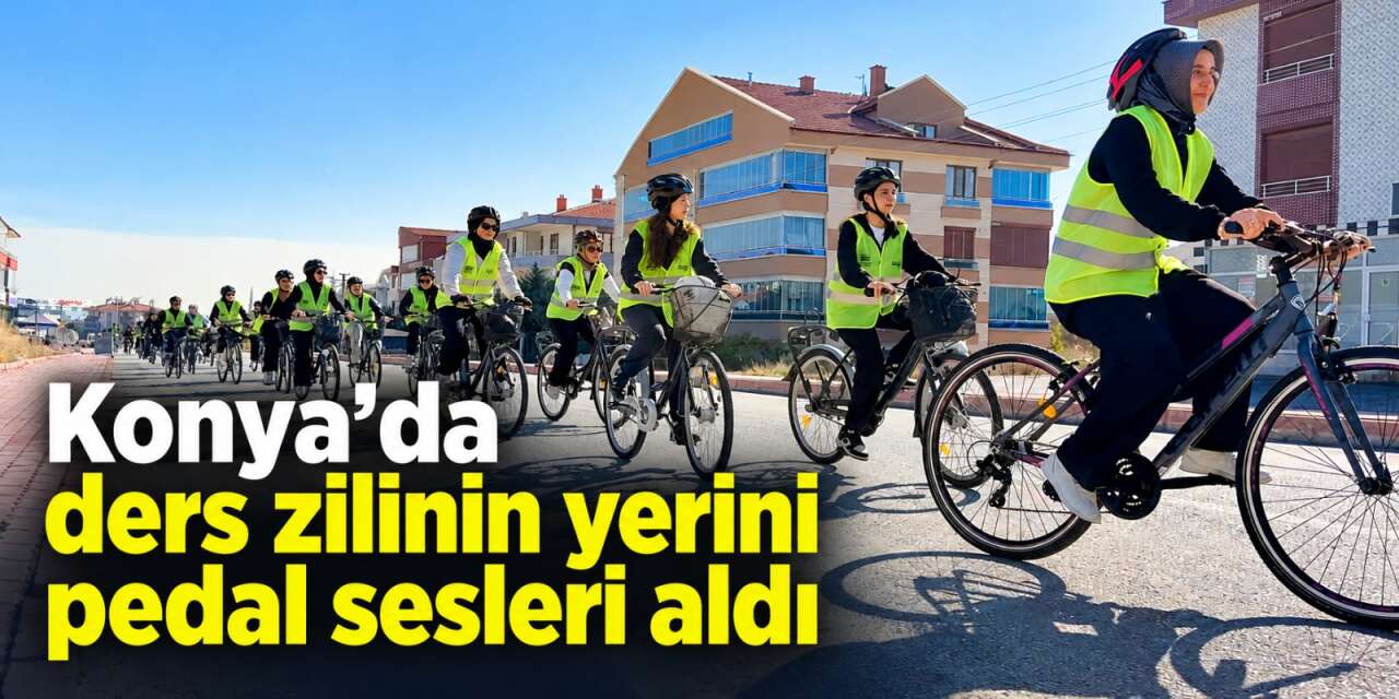 Konya’da bir taşla iki kuş! Öğrenciler hem spor yaptı, hem tarihi keşfetti