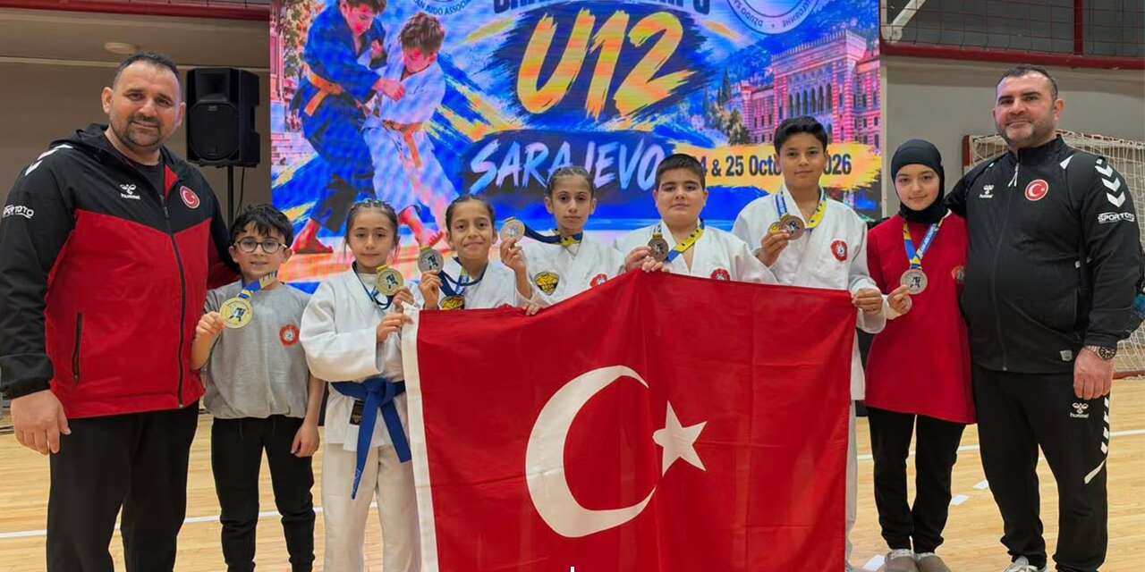 Konya’dan Balkanlar’a uzanan başarı! Genç judocular 7 madalya kazandı