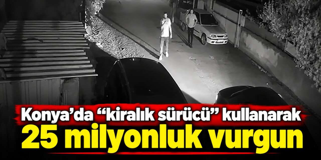 Konya dahil 7 ildeki kurgu kaza tezgâhında kiralık sürücü detayı ortaya çıktı