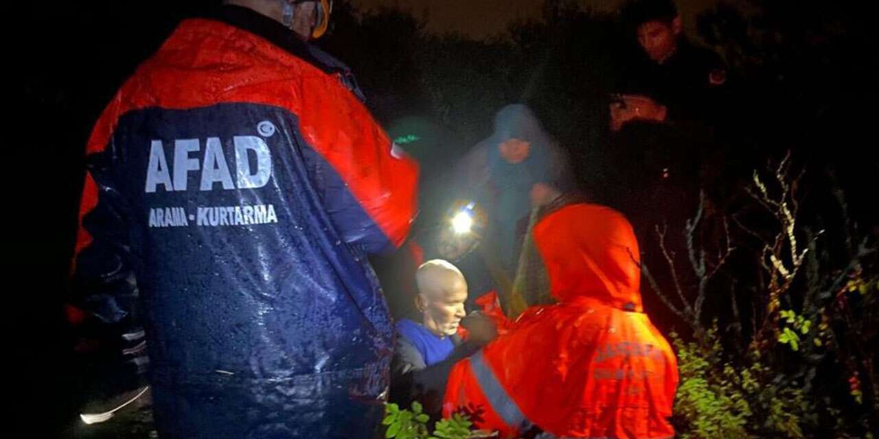 Mantar toplamak için çıktıkları yolculuk kurtarma operasyonu ile bitti