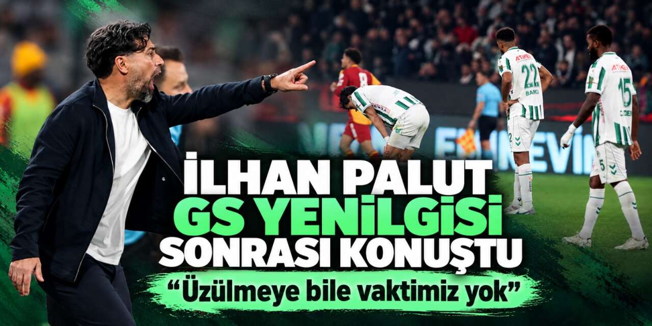 Konyaspor'da İlhan Palut’un 4-0 yorumu bu oldu