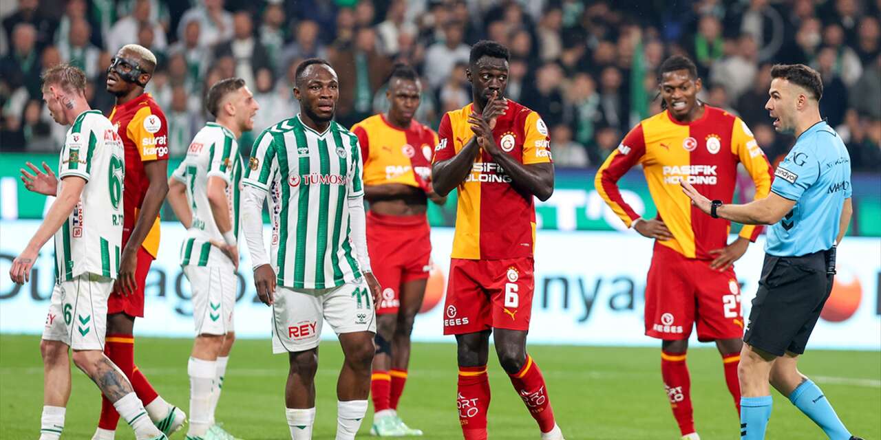 Galatasaray, Konyaspor’un iç sahadaki serisini bitirdi