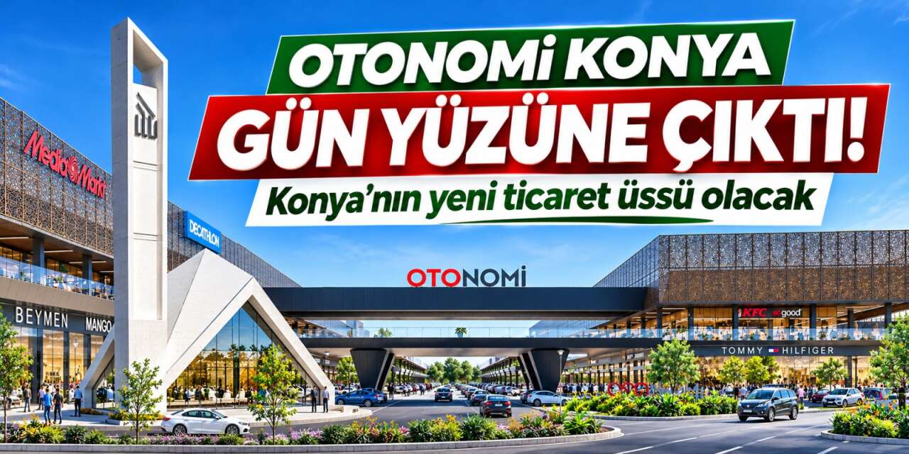 Konya yeni Galericiler Sitesi böyle olacak! Ünlü markalar da geliyor
